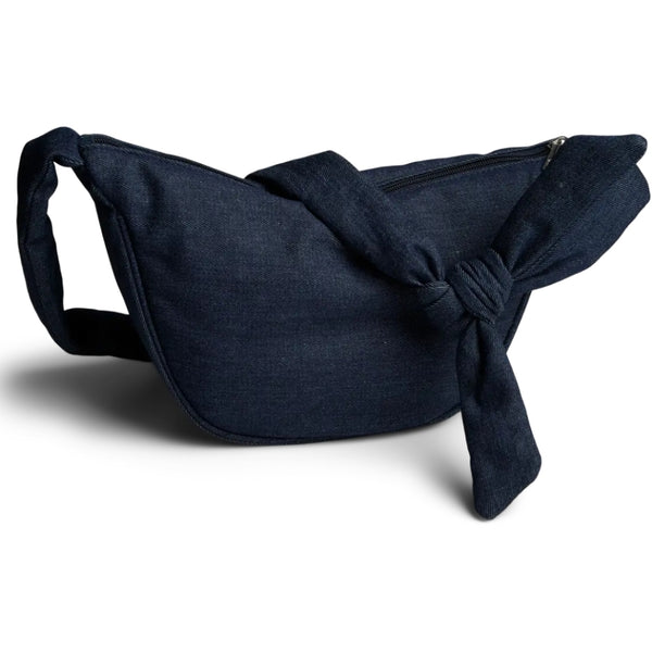 PIECES PIECES DAMVÄSKA PCAMANDA Bag Dark Blue Denim