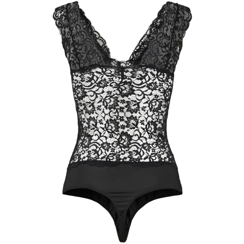 PIECES PIECES DAM BODYSTOCKING PCLINA Underwear Black