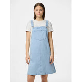 PIECES PIECES DAM DENIMKLÄNNING PCMONICA Dress Light Blue Denim