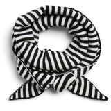 PIECES PIECES DAM Halsduk PCKOMMA Scarf Black Bright White