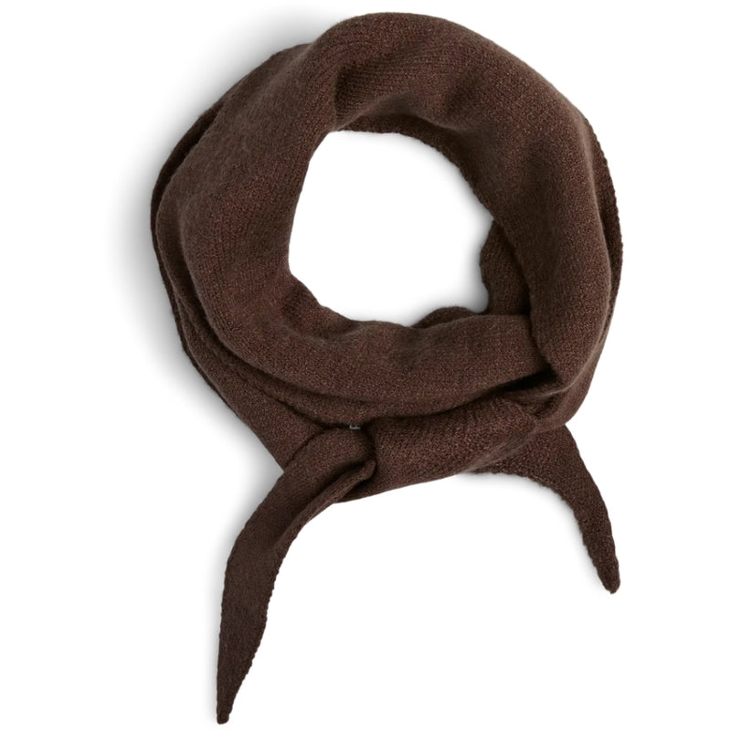 PIECES PIECES DAM Halsduk PCKOMMA Scarf Hot Fudge