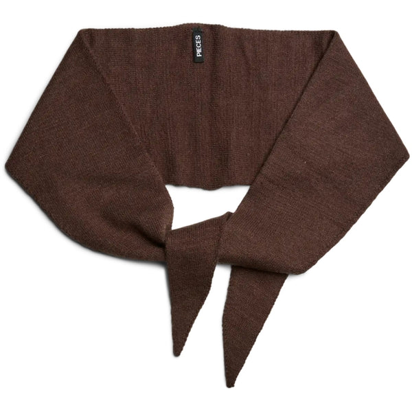 PIECES PIECES DAM Halsduk PCKOMMA Scarf Hot Fudge