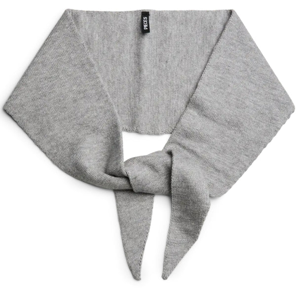 PIECES PIECES DAM Halsduk PCKOMMA Scarf Medium grey melange