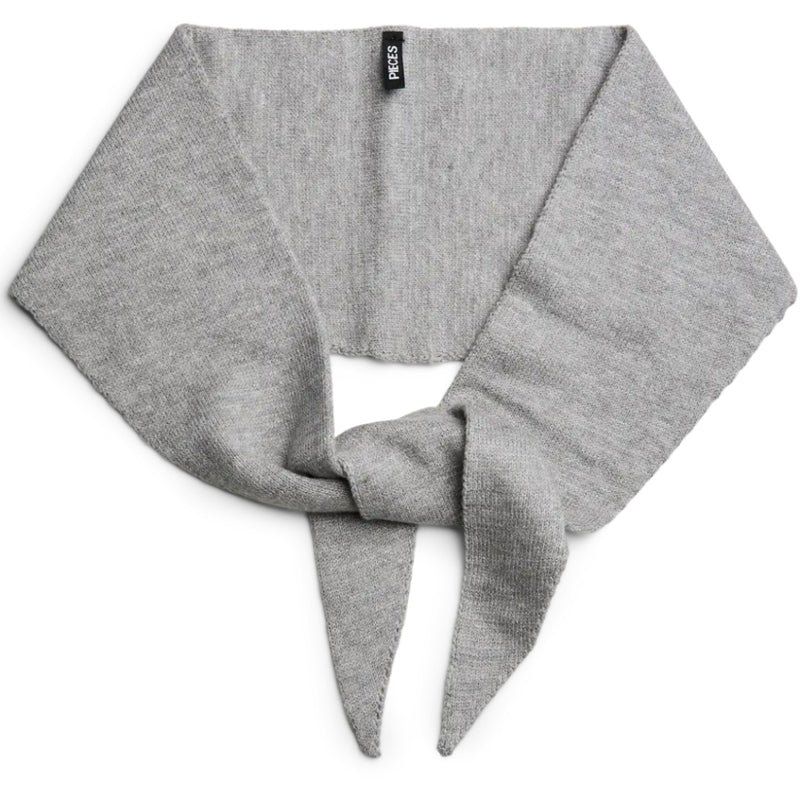 PIECES PIECES DAM Halsduk PCKOMMA Scarf Medium grey melange