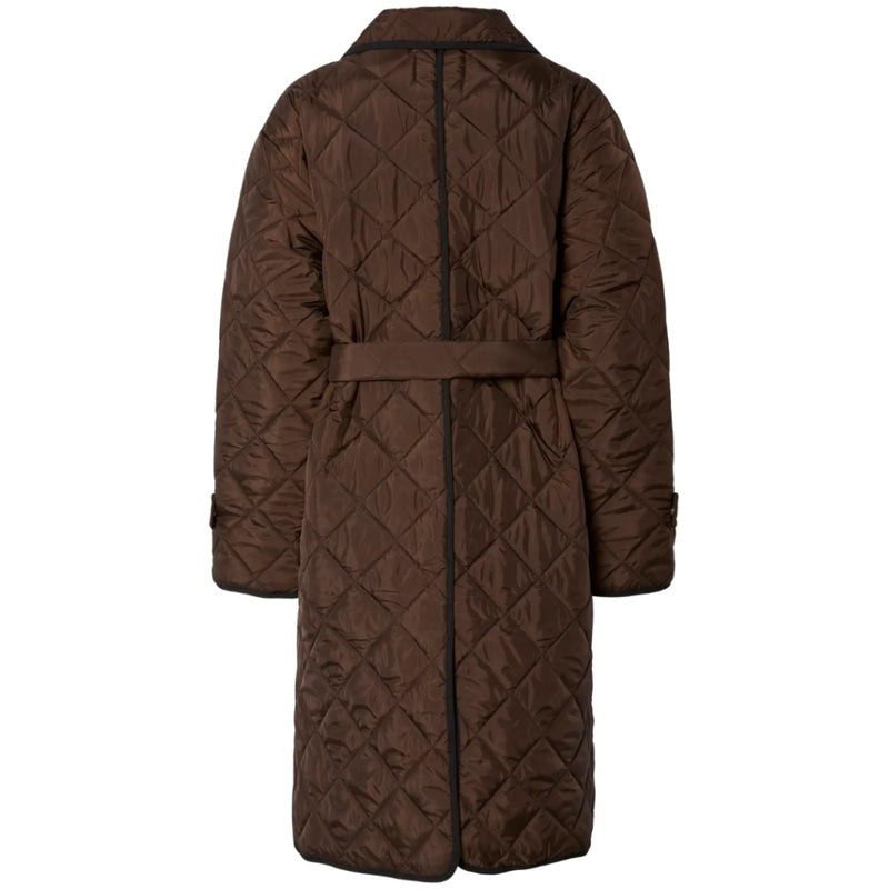 PIECES PIECES DAM JACKA PCEMILY Jacket Hot Fudge Bindings