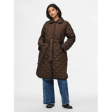 PIECES PIECES DAM JACKA PCEMILY Jacket Hot Fudge Bindings