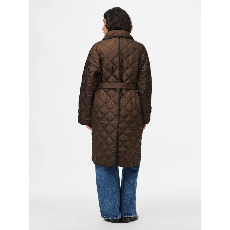 PIECES PIECES DAM JACKA PCEMILY Jacket Hot Fudge Bindings