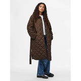 PIECES PIECES DAM JACKA PCEMILY Jacket Hot Fudge Bindings