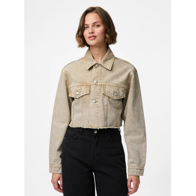 PIECES PIECES DAM JACKET PCFAY Jacket Sandshell