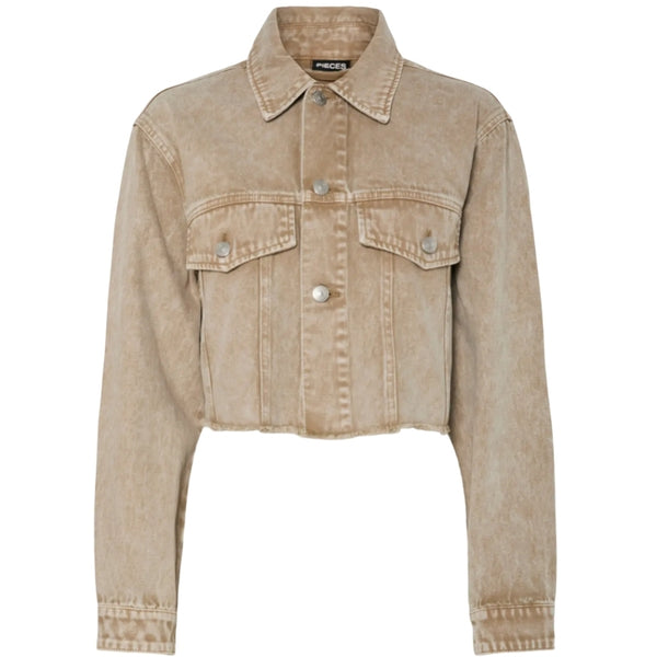 PIECES PIECES DAM JACKET PCFAY Jacket Sandshell