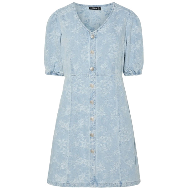 PIECES PIECES DAM JEANSKLÄNNING PCFELINE Dress Light Blue Denim