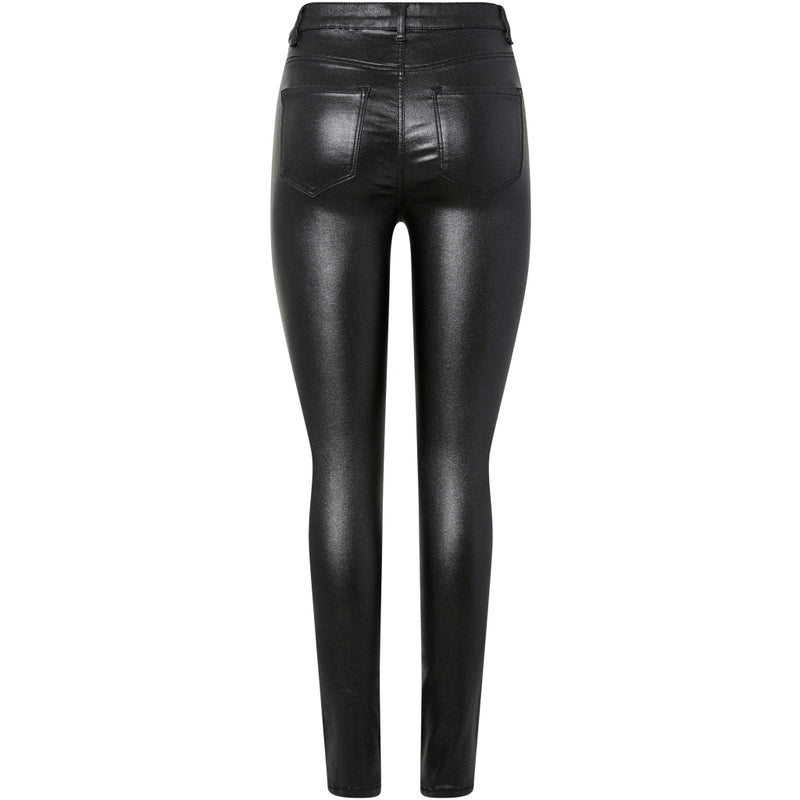 PIECES PIECES DAM Jeans PCHIGHSKIN Glitter Leggins Black Glitter