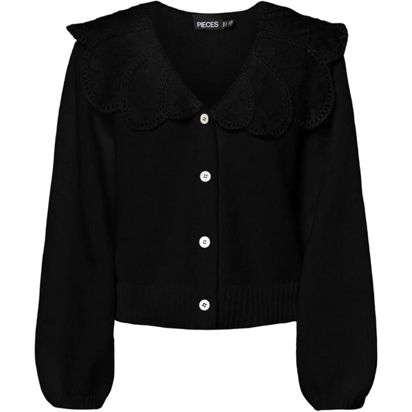 PIECES PIECES DAM KARDIGAN PCABBY Cardigan Black