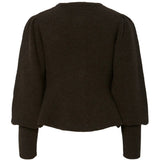PIECES PIECES DAM KARDIGAN PCANNIE Cardigan Delicioso Silver Bottons