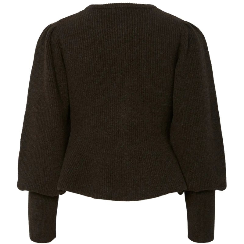 PIECES PIECES DAM KARDIGAN PCANNIE Cardigan Delicioso Silver Bottons