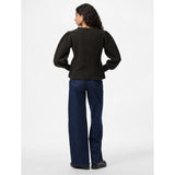 PIECES PIECES DAM KARDIGAN PCANNIE Cardigan Delicioso Silver Bottons