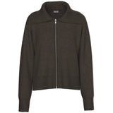 PIECES PIECES DAM KARDIGAN PCMALOU Cardigan Hot Fudge Melange