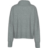 PIECES PIECES DAM KARDIGAN PCMALOU Cardigan Medium grey melange