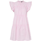 PIECES PIECES DAM KLÄNNING PCJILLA Dress Pink Tulle Goji Berry Stitching