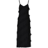 PIECES PIECES DAM KLANNING PCTWIRL Dress Black