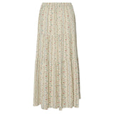 PIECES PIECES DAM NEDERDEL PCTAITLYN Skirt Birch Striped Flower