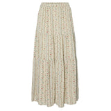 PIECES PIECES DAM NEDERDEL PCTAITLYN Skirt Birch Striped Flower