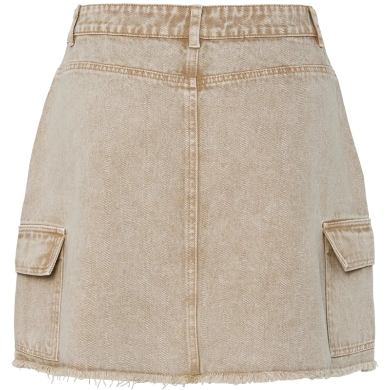 PIECES PIECES DAM SHORTS PCFAY Skirt Sandshell