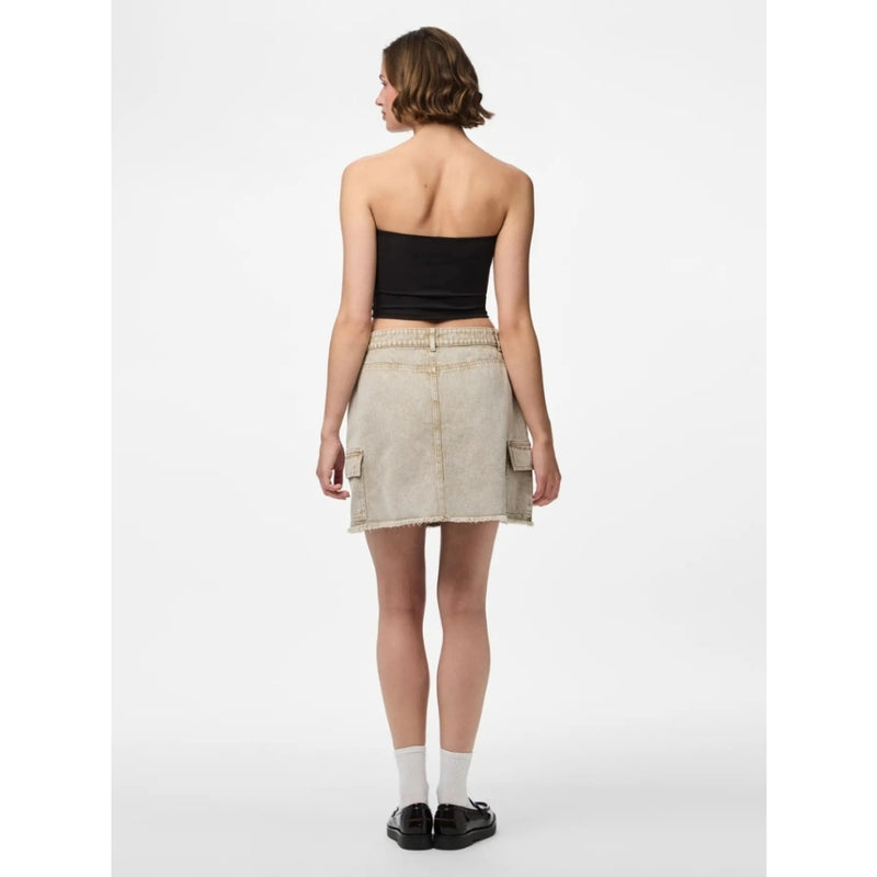 PIECES PIECES DAM SHORTS PCFAY Skirt Sandshell