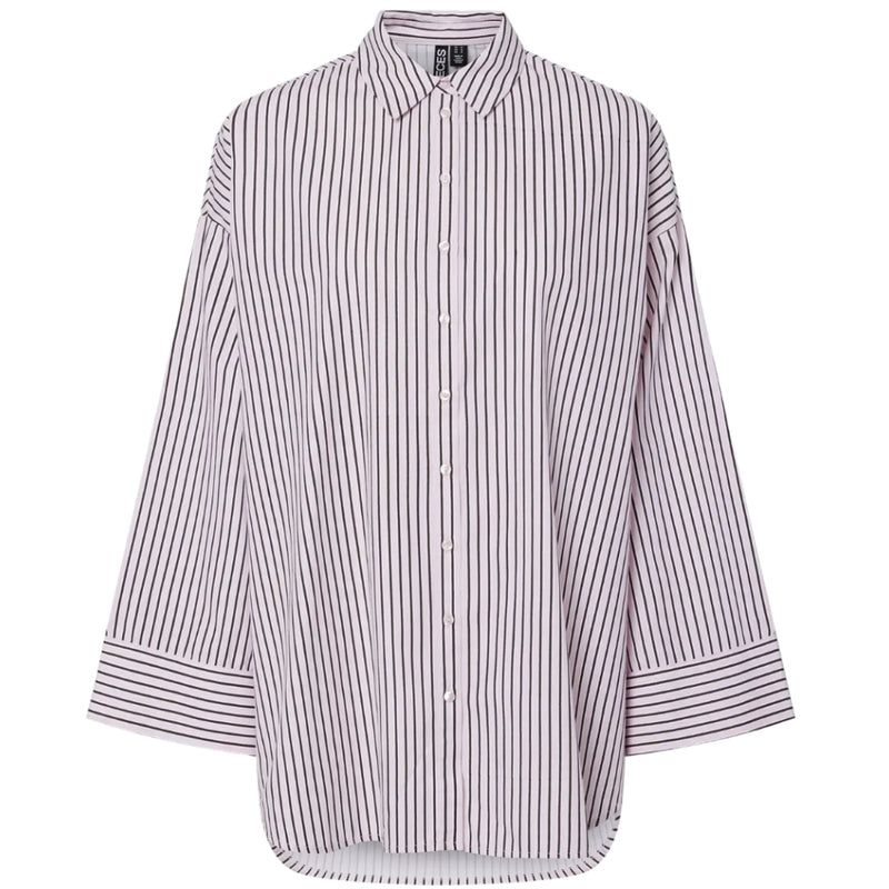 PIECES PIECES DAM SKJORTA PCJENNA Shirt Pink Tulle Delicioso and Bright W