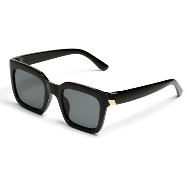 PIECES PIECES DAM SOLGLASÖGON PCBALLA Sunglasses Black