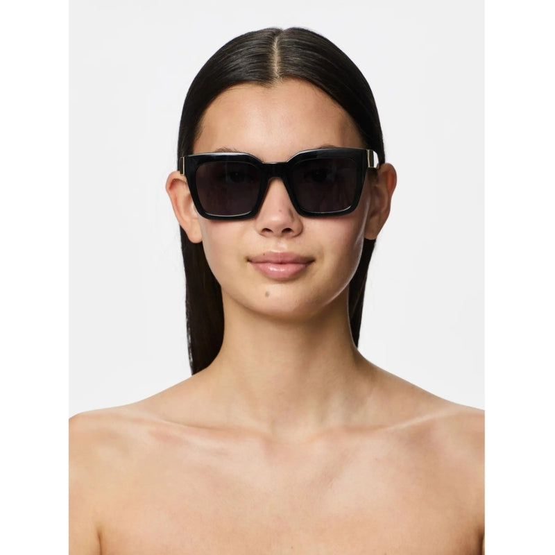 PIECES PIECES DAM SOLGLASÖGON PCBALLA Sunglasses Black