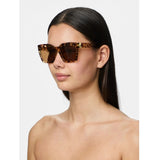 PIECES PIECES DAM SOLGLASÖGON PCBALLA Sunglasses Brown Sugar Turtle