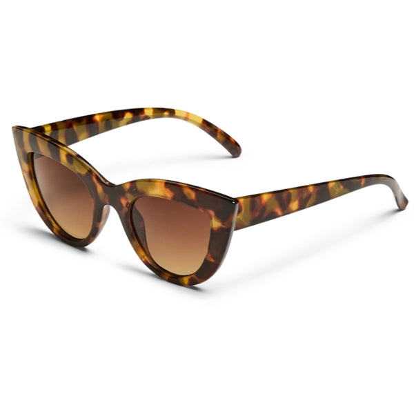 PIECES PIECES DAM SOLGLASÖGON PCDONAI Sunglasses Black TURTLE