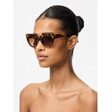 PIECES PIECES DAM SOLGLASÖGON PCDONAI Sunglasses Black TURTLE
