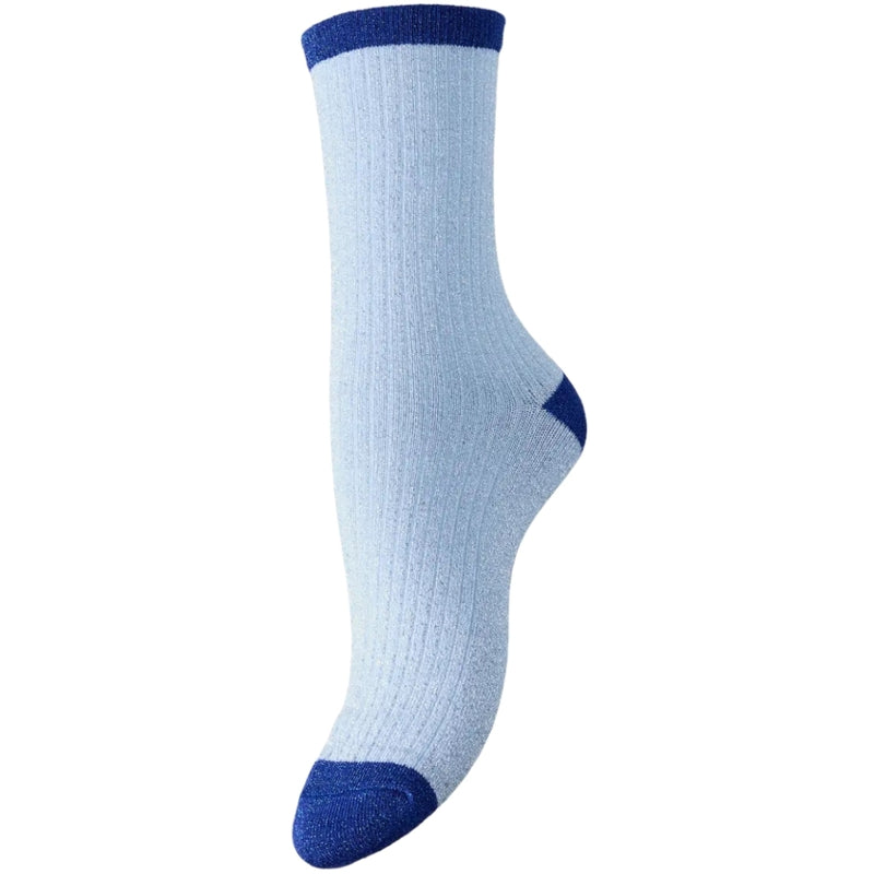 PIECES PIECES DAM STRUMPOR PCSEBBY Socks Baby Lavender BLUING