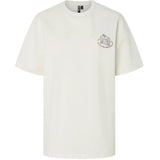PIECES PIECES DAM T-SHIRT PCJELMA T-shirt Coconut Milk Delicioso Sunday Brunch