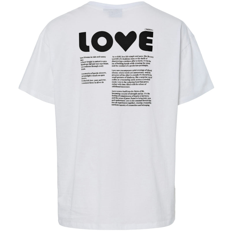 PIECES PIECES DAM T-SHIRT PCJINDLE T-shirt Bright White Black Love