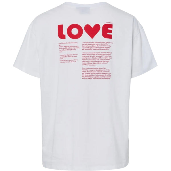PIECES PIECES DAM T-SHIRT PCJINDLE T-shirt Bright White Love
