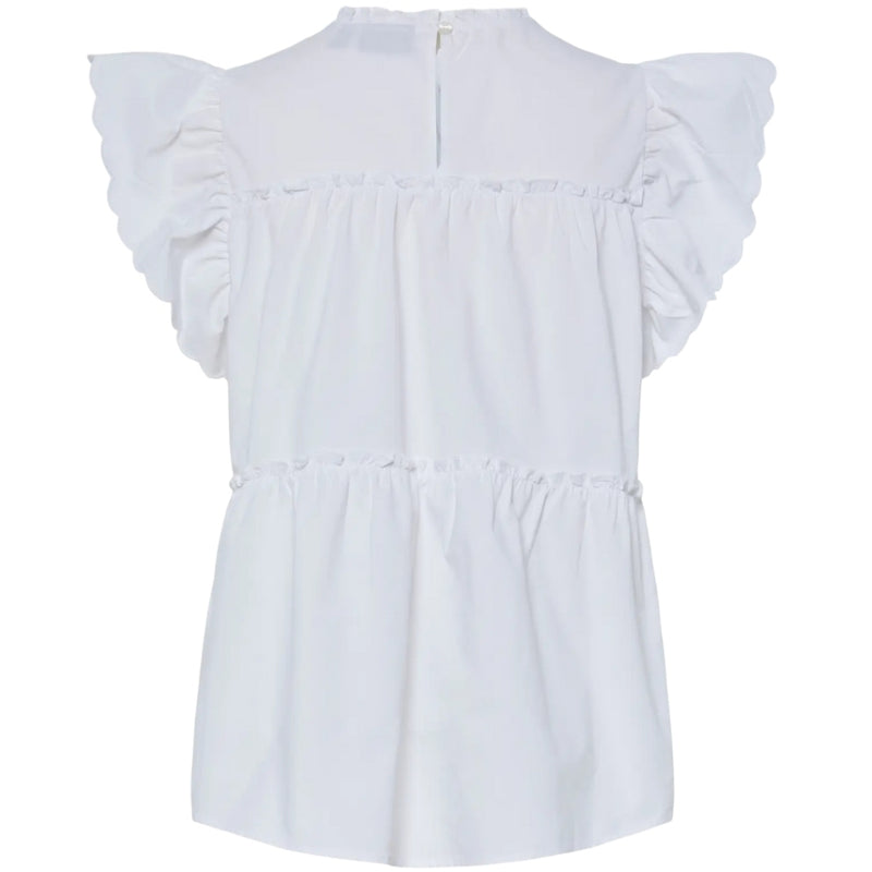 PIECES PIECES DAM TOPP PCJILLA Top Bright White