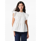 PIECES PIECES DAM TOPP PCJILLA Top Bright White