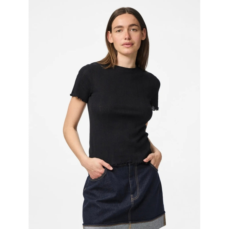 PIECES PIECES DAM Topp PCMARIE Top Black