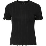 PIECES PIECES DAM Topp PCMARIE Top Black