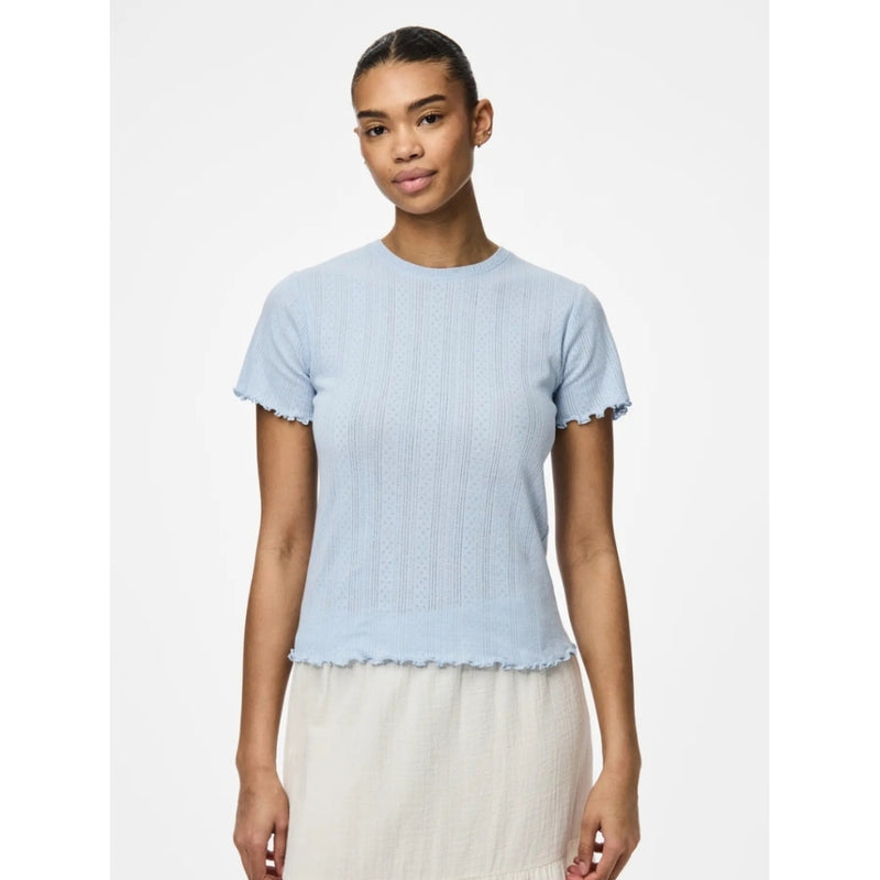 PIECES PIECES DAM Topp PCMARIE Top Cashmere Blue