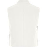 PIECES PIECES DAM VÄST PCNIMORA Vest Cloud Dancer