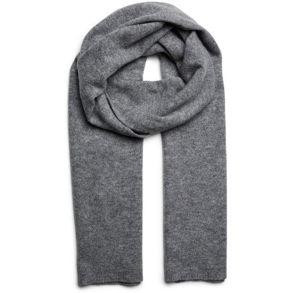 PIECES PIECES Dam Halsduk PCJandry Scarf Medium grey melange