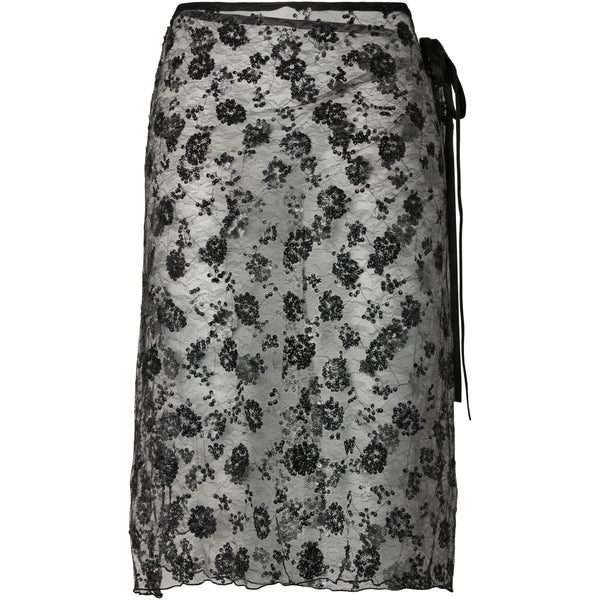 PIECES PIECES Dam Kjol PCNatasja Scarf Black