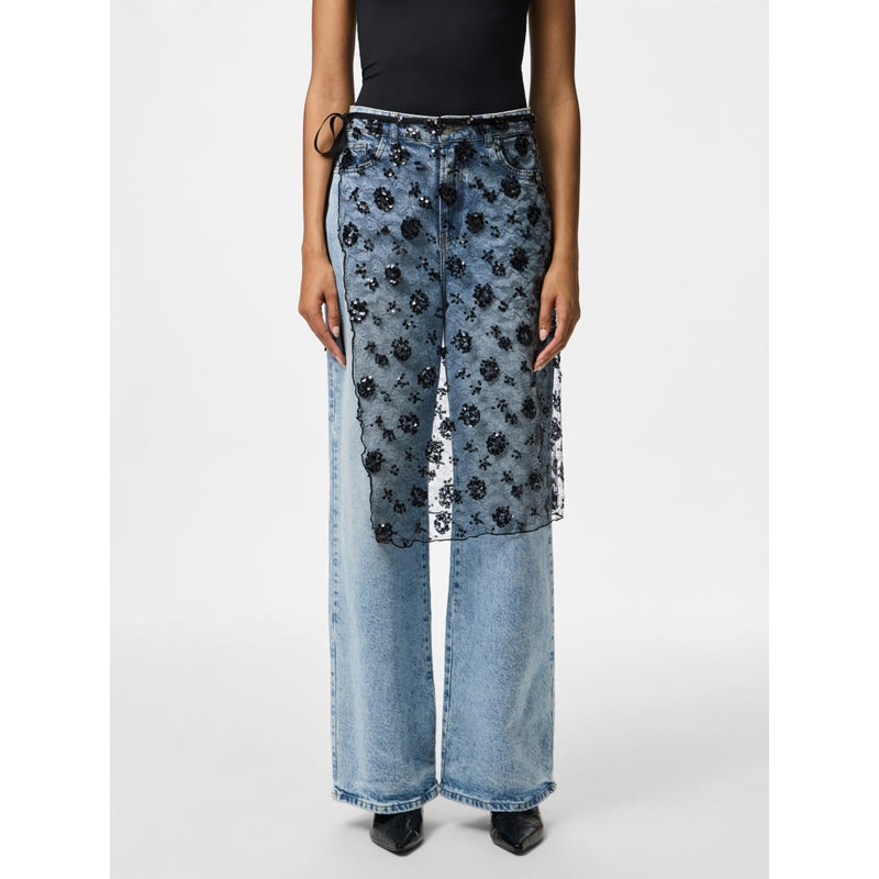 PIECES PIECES Dam Kjol PCNatasja Scarf Black