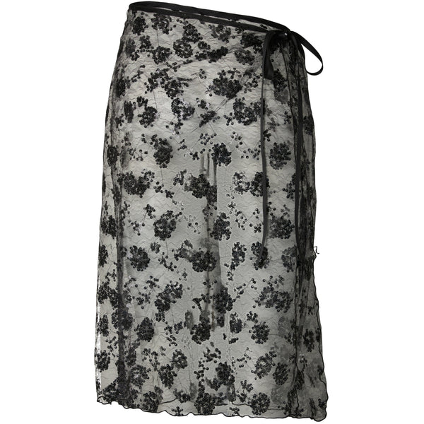 PIECES PIECES Dam Kjol PCNatasja Scarf Black