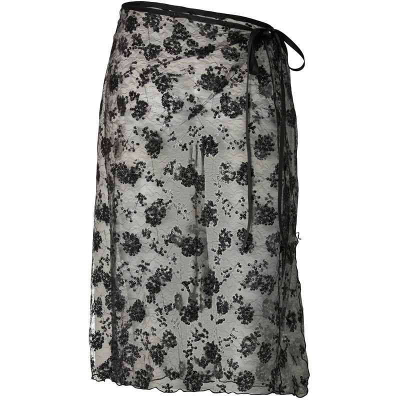 PIECES PIECES Dam Kjol PCNatasja Scarf Black