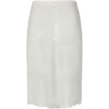 PIECES PIECES Dam Kjol PCNatasja Scarf Bright White